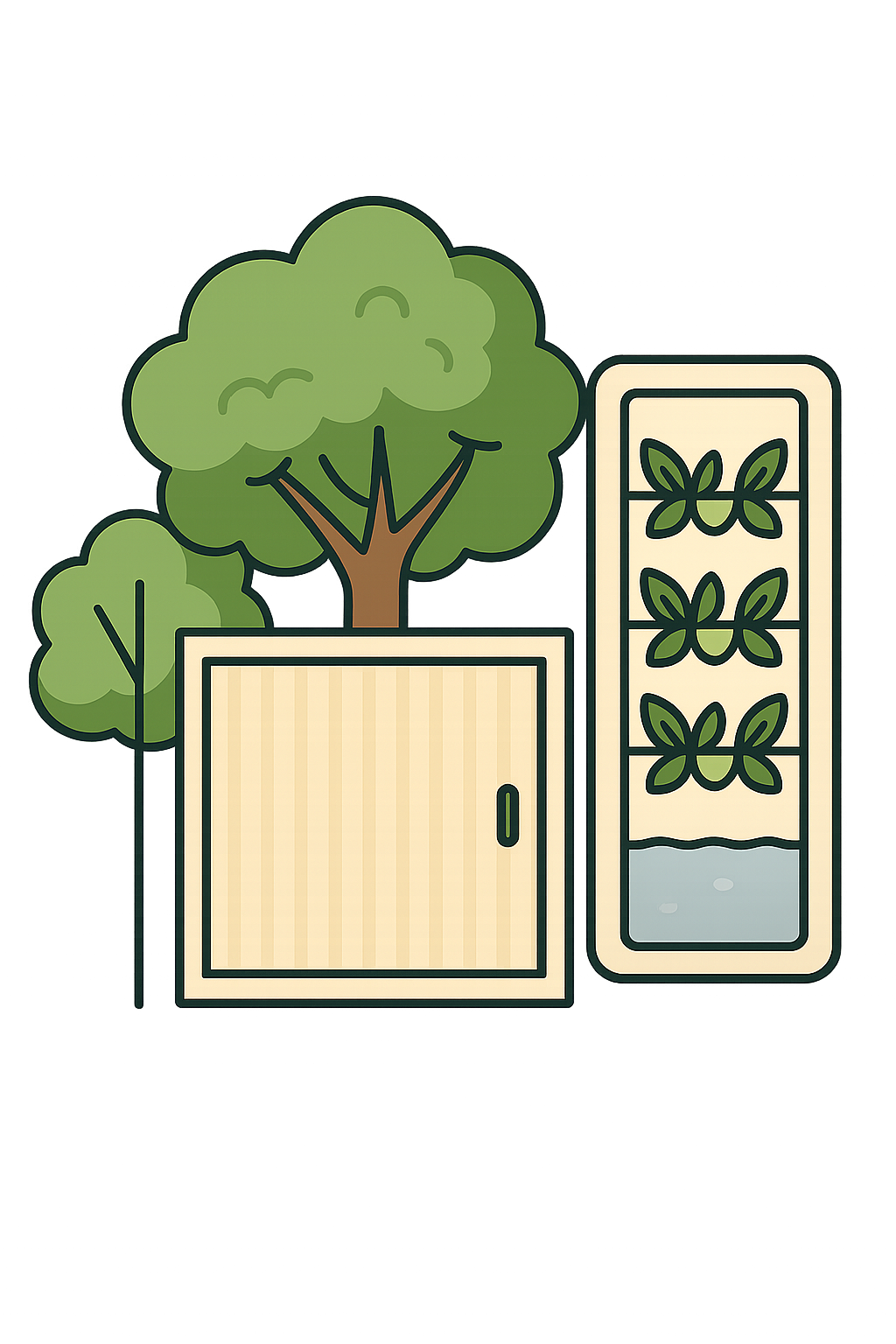 Illustration for DESIGN & BUILD
